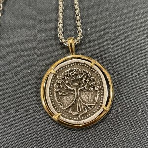Tree Of Life Ancient Medallion Necklace